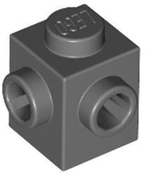 LEGO® Cărămidă modificată 1 X 1 cu 2 Knobs alăturaţi (6332045)