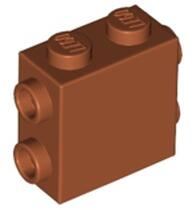 LEGO® Cărămidă modificată 1 X 2 X 1 2/3 cu knoburi pe 3 laturi (6398380)