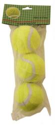  Teniszlabda 3 darabos készlet - Szabványos, Sárga, 67 mm (30018)