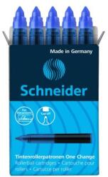 Schneider Cartușe pentru pix roller Schneider One Change, 5 bucăți - refill albastru