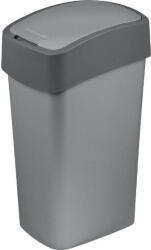 Keter Cos de Gunoi Curver cu Capac Batant, 50l, Antracit/Gri (CUR000180) - pcone Cos de gunoi