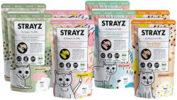  STRAYZ 8x85g STRAYZ BIO tasakos próbacsomag, mix 4 változattal, nedves macskaeledel