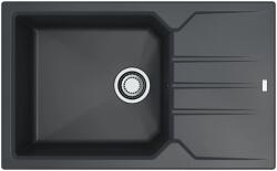 Alveus Record gránit mosogató 78x48 cm fekete 1144091 (1144091)