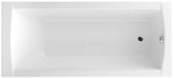 M-Acryl Viva egyenes fehér színű akril kád 150x70 Kádlábbal + peremrögzítővel + automata le-és túlfolyóval, szifonnal (10908)