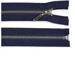 Fashion Fém fogú, bontható, spirálcipzár kabátokba, 60cm, 280255, kék