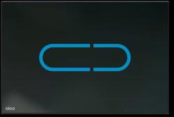 Alca öblítő gomb WC-hez fekete NIGHT LIGHT-1-SLIM (NIGHTLIGHT1SLIM)