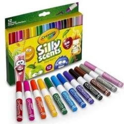 Crayola Silly Scents: Illatos filctoll készlet - 12 db-os (8337)