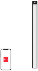 Yeelight bútorvilágítás mozgásérzékelővel, 60 cm (fekete) (YLCG006-b) - boxon