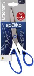 Spoko Olló irodai SPOKO Ergonomy 23 aszimetrikus kék-fehér (S053802301) - vectraline