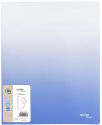 SPOKO Gyűrűskönyv SPOKO ReLeaf Gradient PP A/4 20 mm 4 gyűrű kék (S112642201) - vectraline