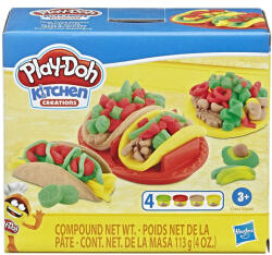 Hasbro Play-Doh: Kitchen Creations Taco time játékszett 4db gyurmával - Hasbro (E6686/E7447)