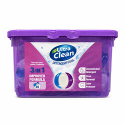  Ultra Clean Mosókapszula 3in1 - 35 db