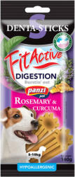 FitActive Hypoallergenic Denta-Sticks Digestion Rosemary & Curcuma - Batoane care susțin digestia și curăță dinții (S) 140 g