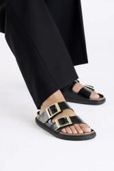 Birkenstock чехли дамски от кожа Arizona - answear - 273,62 лв