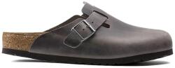 Birkenstock papuci mocasini pentru femei, din piele întoarsă Boston PPY2-KLD03D_09X (1013256)