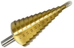  Elmax Lépcsős kúpos fúrószár 4-45 mm - precíz furatok több méretben PF11301 (PF11301)