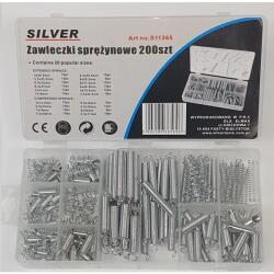  Elmax Rugós spirálgyűrű készlet 200 db - tartós, sokoldalú rögzítéshez S11365 (S11365)