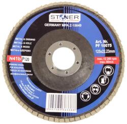  Elmax Lamellás csiszolótárcsa 125 mm P120 - 22, 23 mm felfogatás PF10075 (PF10075)