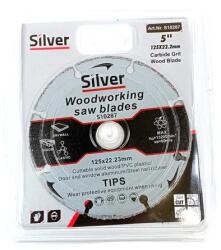  Elmax Keményfém vágótárcsa fához 125 mm - 22, 2 mm furattal S10287 (S10287)