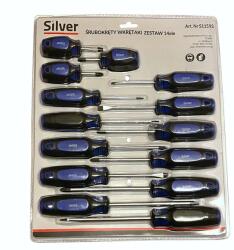  Elmax 14 részes csavarhúzó készlet - SL/PH/S pozidriv, több méretben S11593 (S11593)