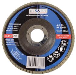  Lamellás csiszolótárcsa 125 mm, P100 szemcseméret (PF10074)