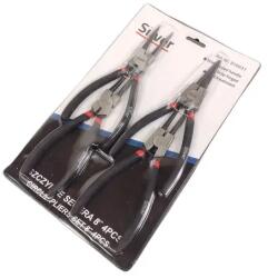  Elmax Seger-fogó készlet 8 - 4 részes precíziós rögzítőgyűrű fogó S10531 (S10531)