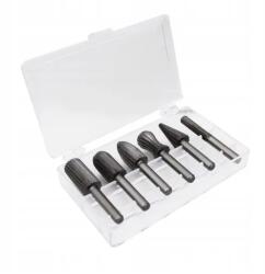  Elmax HSS fémmegmunkáló marófej készlet 6 db, 6 mm szár S11529 (S11529)