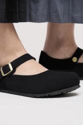 Birkenstock балеринки от велур Mantova (1030423)