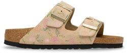 Birkenstock papuci cu toc plat pentru femei, din piele întoarsă Arizona PPY2-KLD04Y_08X (1031736)