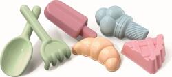 Androni Giocattoli Sütis homokozó szett pasztell 6 db-os (3402-00BK) - hellojatek