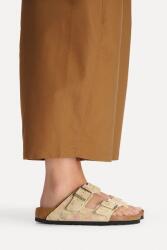 Birkenstock чехли с равна подметка дамски от велур Arizona - answear - 176,01 лв