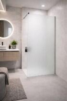  Zuhanyfal, AD LC-WLM-90 Walk-In, 8 mm nano matt üveg, 90x200 cm