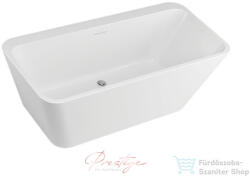 M-Acryl Prestige IRIS O 160x73 cm-es szabadonálló akril kád, fehér 12632 (12632)