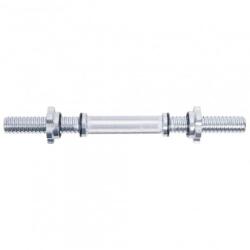 inSPORTline Bară ganteră inSPORTline Tufor 40 cm / 30 mm cu filet și sigurante (29846)