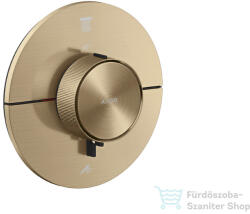 Hansgrohe AXOR SHOWERSELECT ID Round 2 funkciós falsík alatti termosztátos csaptelep, szálcsiszolt bronz 36750140 (36750140)