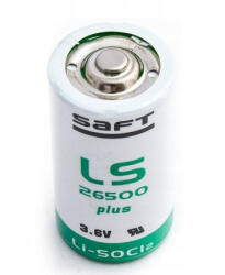 Saft LS26500 Plus 3, 6V C baby Lithium elem (Saft-26500-Plus)