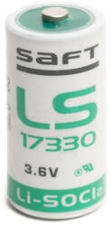 Saft LS17330 2/3A Lithium 3, 6V elem (SAFT-LS17330)