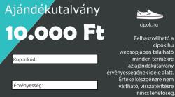  Ajándékutalvány10 - cipok