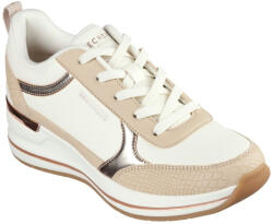 Skechers Billion 2 Fine Shine női fűzős sneaker cipő 177345-WNT