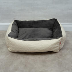  Kutyafekhely, kutyaágy S méret bézs szín (C003W-BEIGE-S) 50x40x15cm