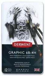 Derwent Grafitceruza szett 12db-os DERWENT közepes 6B-4H (34214)