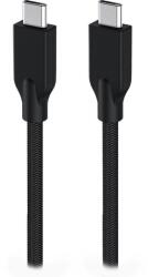Genius ACC-C2CC-3A USB-C apa - USB-C apa Adat és töltő kábel - Fekete (1m) (32590006400) (32590006400)
