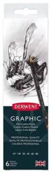 Derwent Grafitceruza szett 6db-os DERWENT fémdobozos 2H, HB, 2B, 4B, 6B, 9B (700835)