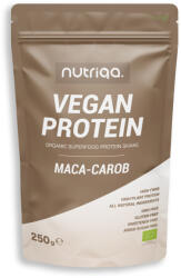 Nutriqa bio vegán maca-carob protein shake 250 g - perfectlife
