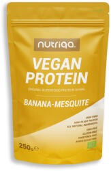 Nutriqa bio vegán banán-mesquite protein shake 250 g - perfectlife