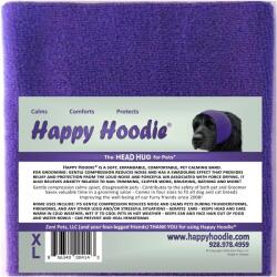  Happy Hoodie - nyugtató fejpánt kutyáknak és macskáknak Szín: Lila, Méret: XL