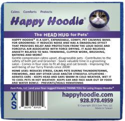 Happy Hoodie - nyugtató fejpánt kutyáknak és macskáknak Szín: Kék, Méret: XS