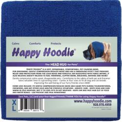  Happy Hoodie - nyugtató fejpánt kutyáknak és macskáknak Szín: Kék, Méret: XL
