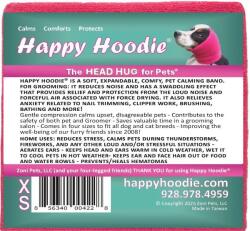  Happy Hoodie - nyugtató fejpánt kutyáknak és macskáknak Szín: Rózsaszín, Méret: XS