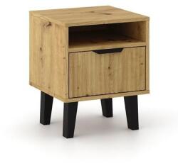  Noptieră Scandi 1S SLIM STEJAR ARTISAN